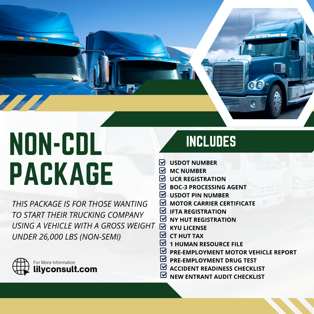 Non-CDL Hotshot/Box Truck Setup Package