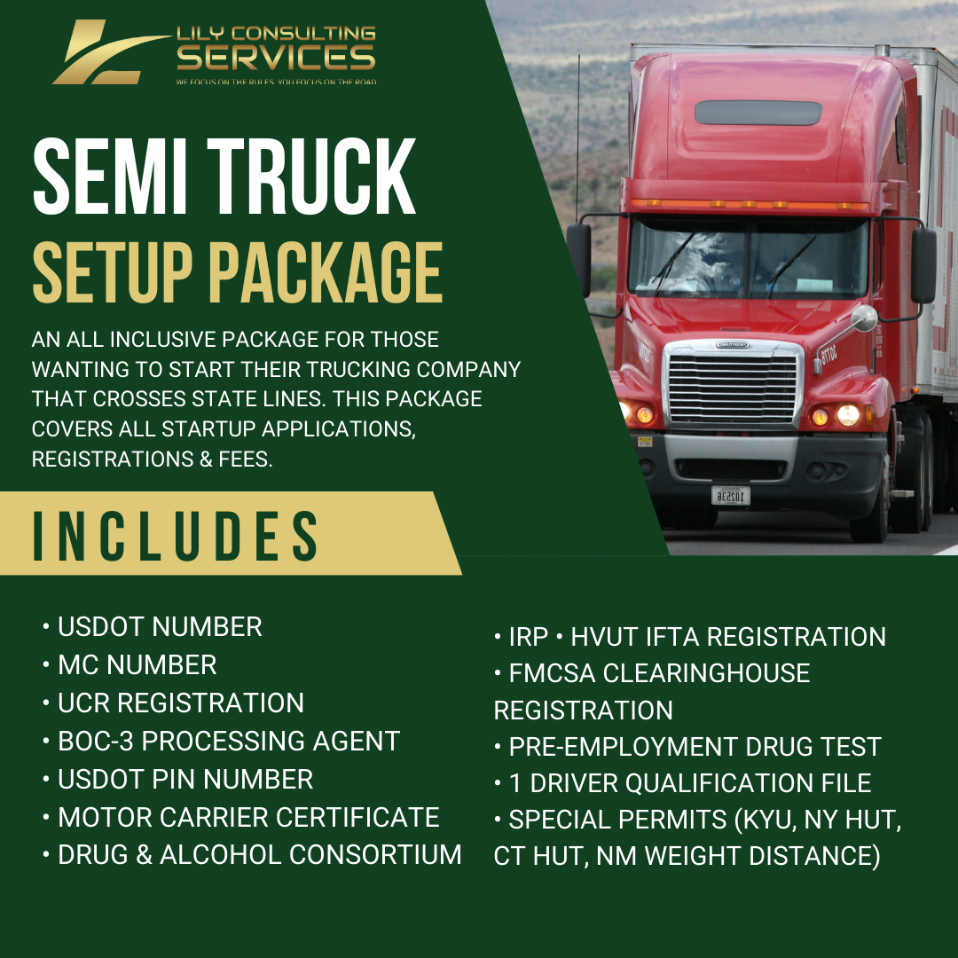 Semi Truck Setup Package